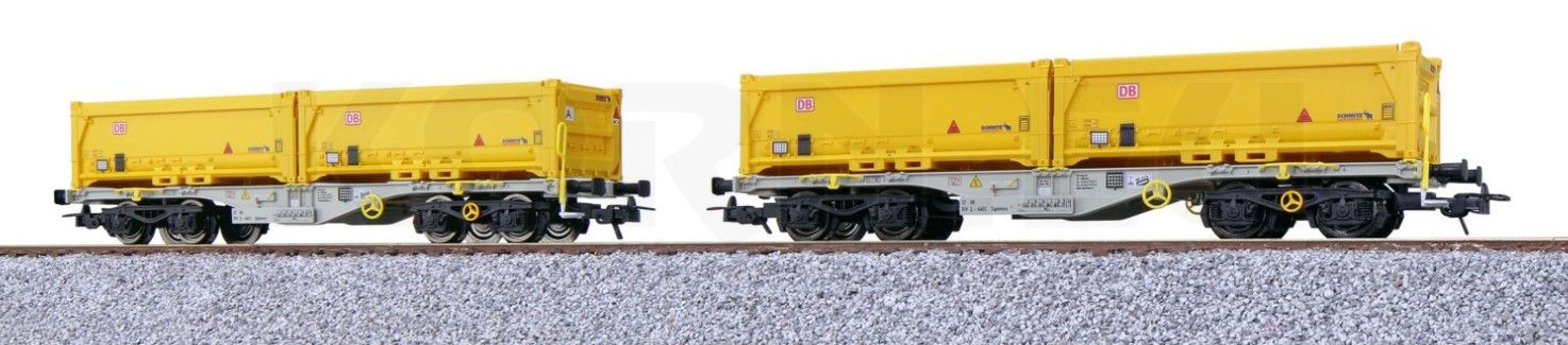 36602 PULLMAN ESU - Containertragwagen, H0, Sgmmn - Spur H0